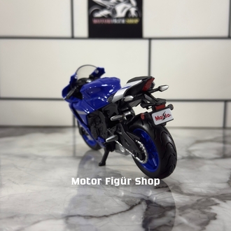 Maisto 1:18 Yamaha YZF R1 2021 Model Motosiklet figürü (KUTULU)
