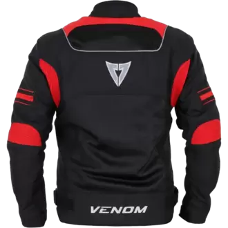 VENOM Spin - Motosiklet Ceketi - Kırmızı/Siyah