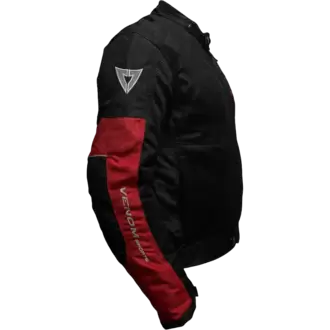 VENOM Dynamic - 4 Mevsim ERKEK Motosiklet Montu - Siyah/Kırmızı