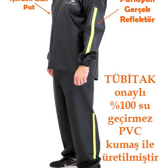 MOTORCU SU GEÇİRMEZ YAĞMURLUK