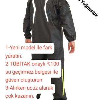 MOTORCU SU GEÇİRMEZ YAĞMURLUK