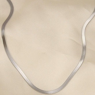 316L Çelik Silver Renk 45 cm İtalyan Zincir Model Kadın Kolye | BKO5903