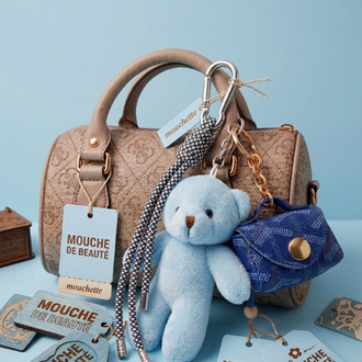 BABY BLUE BAG CHARM