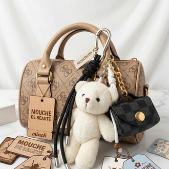 WHİTE BAG CHARM