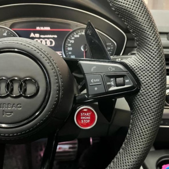 AUDI RS START STOP VE DRİVE MODLU DERİ DİKİŞLİ DİREKSİYON 