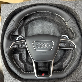 Audi S Line Flat Bottom Multifonksiyon Direksiyon