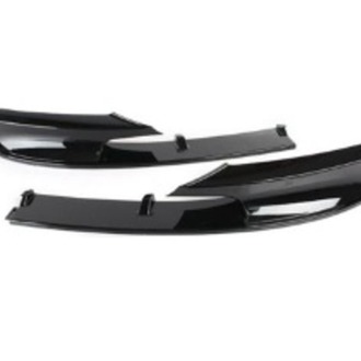BMW F30 M Performance Ön Lip – 2 Parça Set (Parlak Siyah)