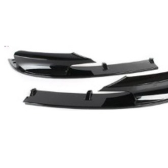 BMW F30 M Performance Ön Lip – 2 Parça Set (Parlak Siyah)