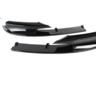 BMW F30 M PERFORMANCE Ön Lip – 2 Parça Set (Mat Siyah)