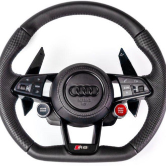 AUDI RS START STOP VE DRİVE MODLU DERİ DİKİŞLİ DİREKSİYON 