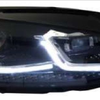 VW Golf 7 Uyumlu 7.5 Dizayn LED Far (Krom İç Tasarım)