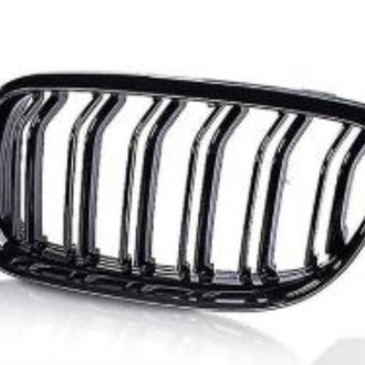 BMW E90 LCI M3 Style Böbrek Panjur – Parlak Siyah (Takım)