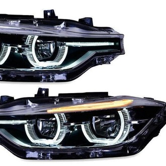 BMW F30 – F31 Bixenon Uyumlu LCI Dizayn Far (Tak–Çalıştır) – Sağ + Sol Set