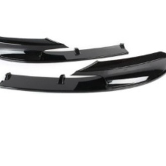 BMW F30 M PERFORMANCE Ön Lip – 2 Parça Set (Mat Siyah)