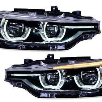 BMW F30 – F31 Bixenon Uyumlu LCI Dizayn Far (Tak–Çalıştır) – Sağ + Sol Set