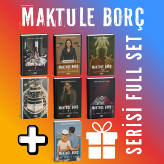 MAKTULE BORÇ ROMAN SERİSİ FULL İMZALI SET