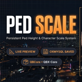Fivem Advanced Ped Scale Script