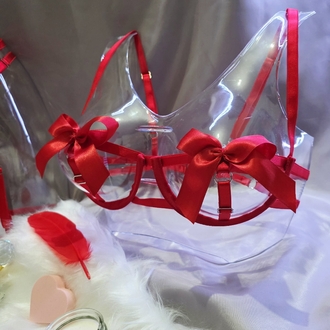 Red Ribbon Jartiyer Takım TN0023 