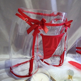 Red Ribbon Jartiyer Takım TN0023 
