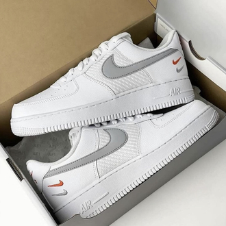 Nike Air Force 1 07 Double Swoosh White Picante