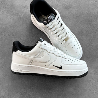 Nike Air Force 1 Low '07 White Black Mini Swoosh
