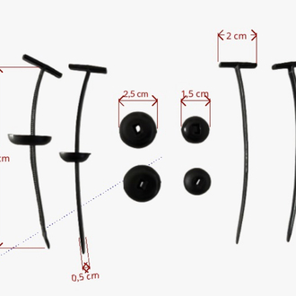Küçük Tip 1 paket 200 pcs ( 100 set )
