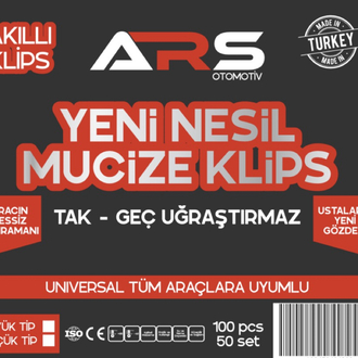 Küçük Tip 1 paket 100 pcs (50 set)