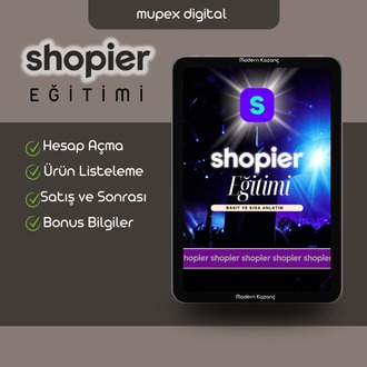 SHOPİER EĞİTİMİ MODÜLÜ