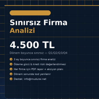 MüdürAI Bayi Paketi — 3 Aylık Dönem