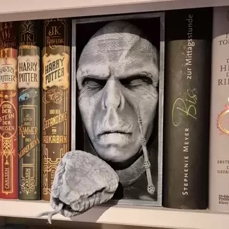 VOLDEMORT KİTAPLIK STANDI