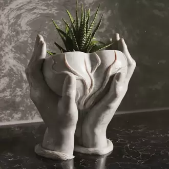 Şefkat Eli Modern Saksı