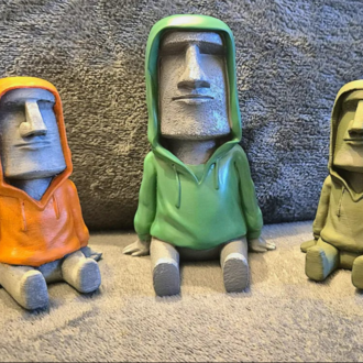 MOAİ HOODİE DEKOR