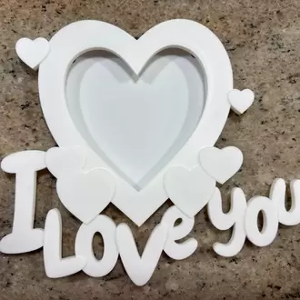I Love You Çerçeve