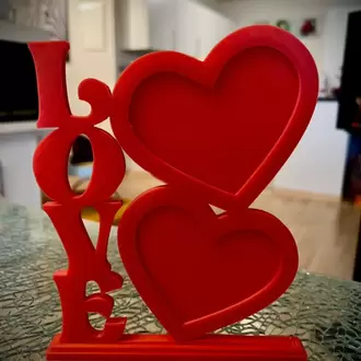 Kalpli Aşk Çerçevesi