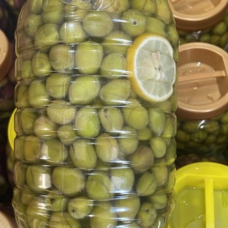 3LÜK bidon yeşil çizik zeytin