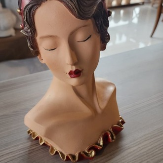 Dekoratif Taçlı Kız Obje