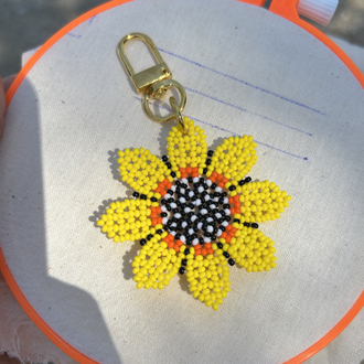 Ayçiçeği anahtarlık/charm