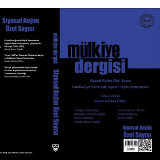  Mülkiye Dergisi Siyasal Özel  Sayısı 