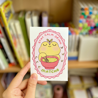 Sticker kulübü-Ekim Matcha koleksiyonu