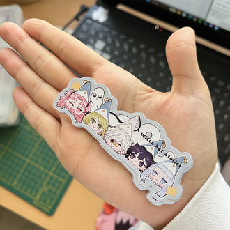 Witch Hat Atelier hologramlı sticker