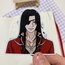 hua cheng hologramlı sticker (heaven official’s blessing)