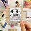 Mystery Sticker Pack (5’li)