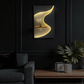 Luna Duvar Dekorasyonu,Işıklı Tablo