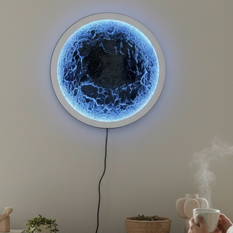 BEYAZ DOLUNAY RGB TABLO