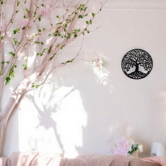 Yaşam Ağacı Minimalist Duvar Dekorasyonu 