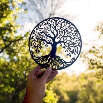 Yaşam Ağacı Minimalist Duvar Dekorasyonu 