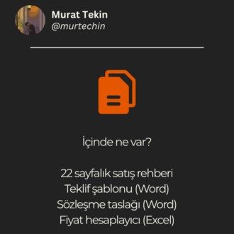 Satış Kiti – İşletme Sahiplerine Satma Rehberi ve Daha Fazlası