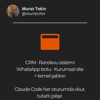 İlk Sistem Kiti – İşletmelere Sistem Kurmaya Başla (CLAUDE.md Şablonları + Prompt'lar)