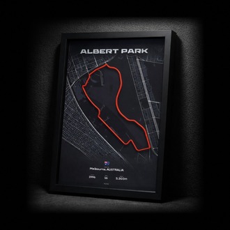 ALBERT PARK 3D PİST TABLOSU