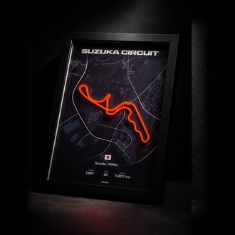 SUZUKA CIRCUIT 3D PİST TABLOSU